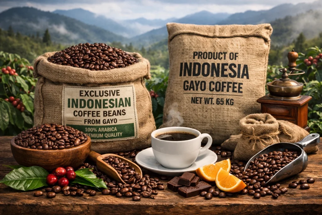 Indonesian Coffee Beans