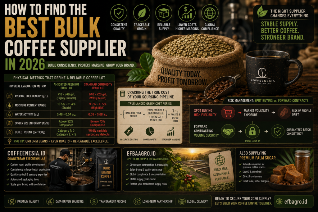 How to Find the Best Bulk Coffee Supplier in 2026