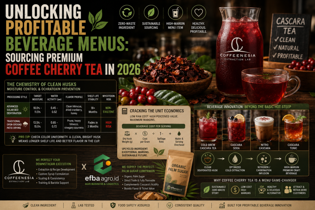 Sourcing Premium Coffee Cherry Tea For Unlocking Profitable Beverage Menus in 2026