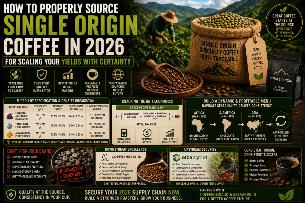 How to Properly Source Single Origin Coffee in 2026 for Scaling Your Yields with Certainty