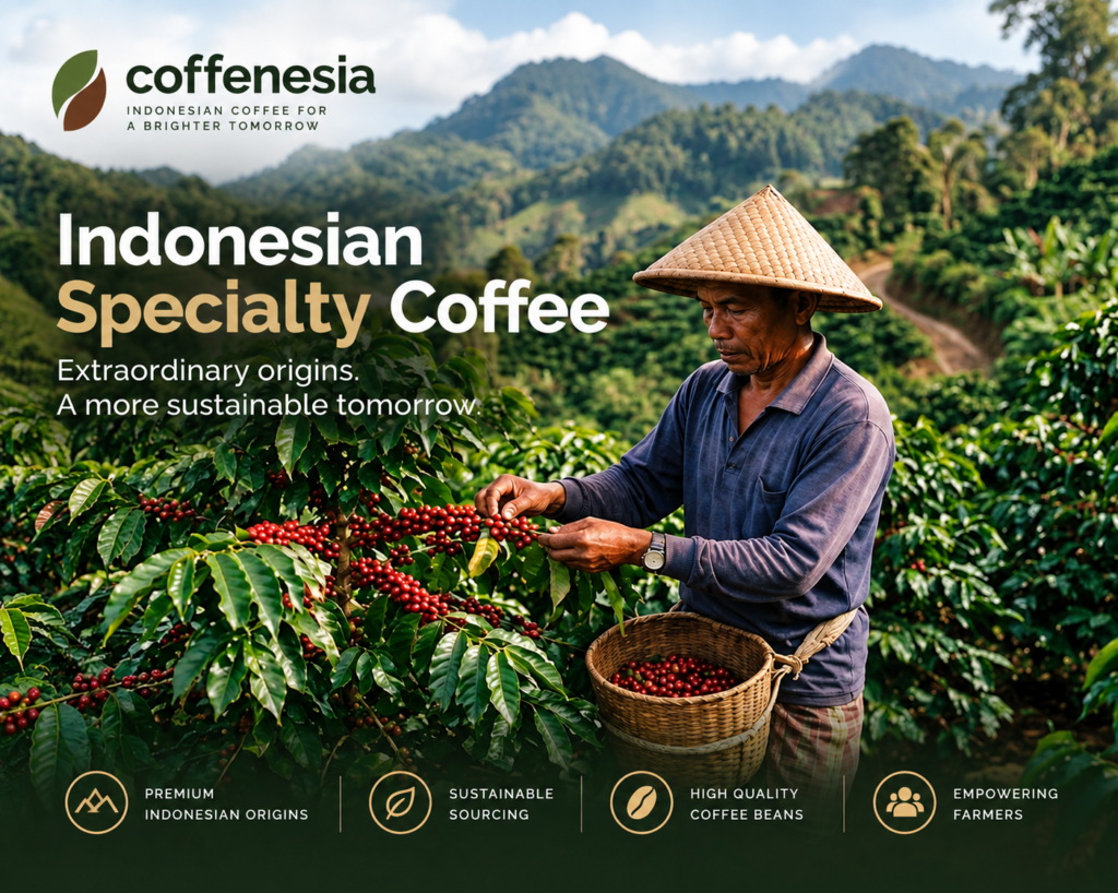 Indonesian Specialty Coffee from Gayo Aceh Indonesia