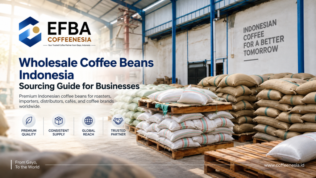 Wholesale Coffee Beans Indonesia for Global Buyers